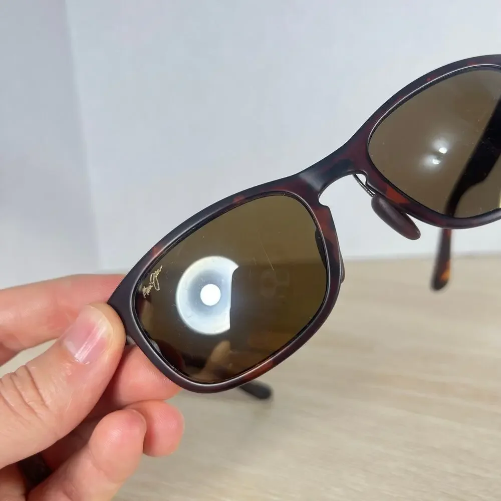 Maui Jim Front Street MJ431-10M Sunglasses Tortoise Shell 53-20-134 Excellent